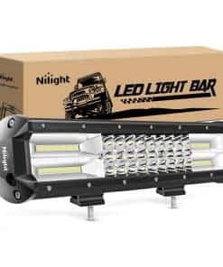Barra de luces LED Nilight - 18003C-A de 15 pulgadas,