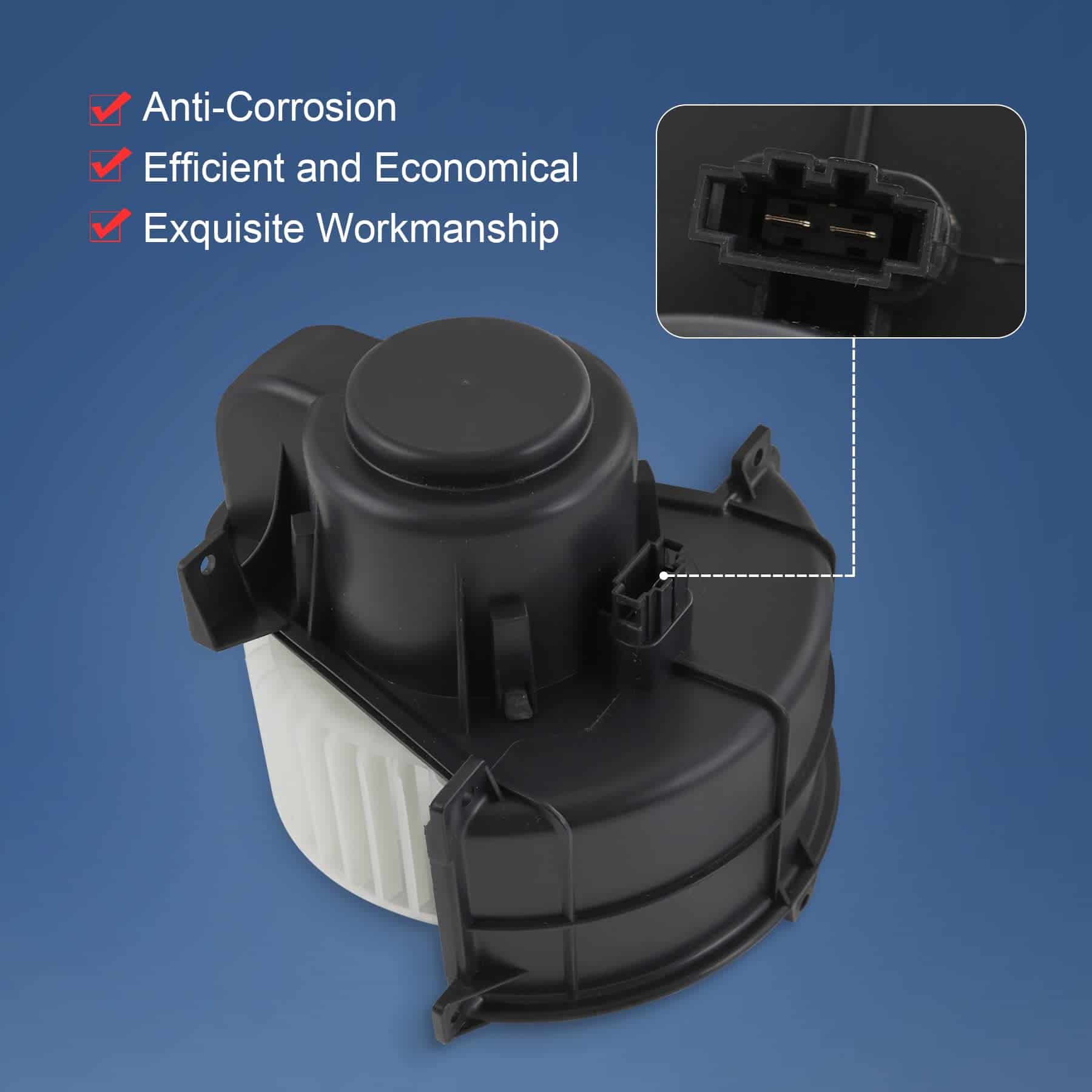 Motor del soplador de la calefacción y la jaula delantera - Imagen 7