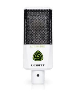 Micrófono de condensador compacto LCT-240-PRO, blanco