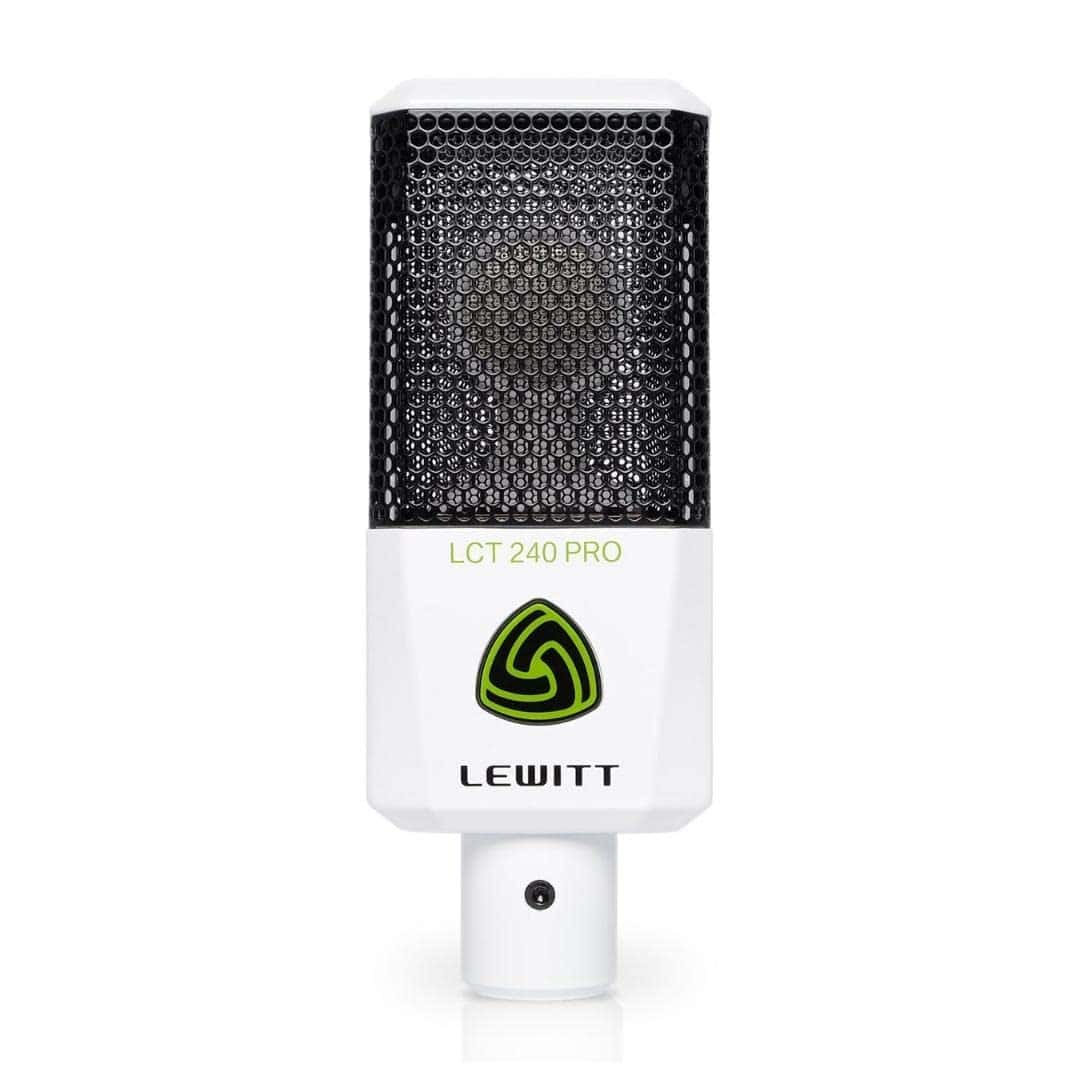 Micrófono de condensador compacto LCT-240-PRO, blanco