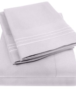 Juego de Sábanas Full 1500 Supreme Collection Lila - Juego