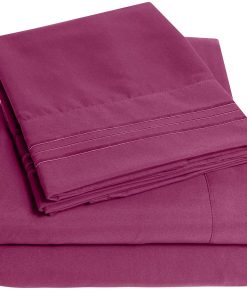 Juego de sábanas 1500 Supreme Collection Queen Berry Purple