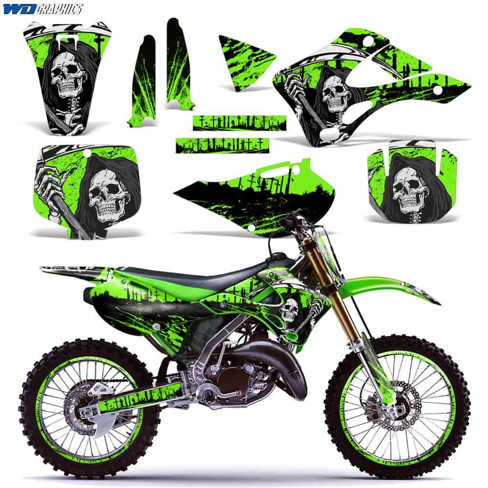 Kit de gráficos de motocross adhesivos adhesivos al por
