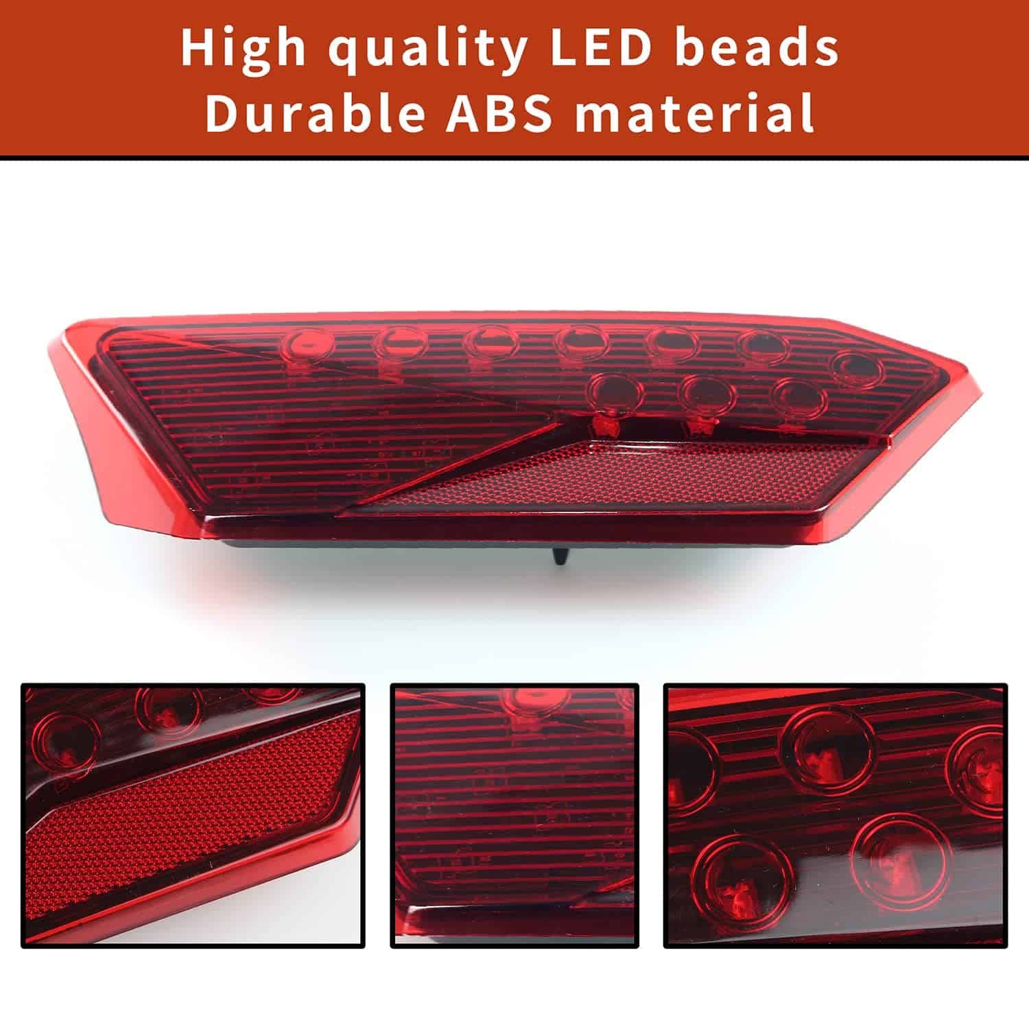 Conjunto de Luces Traseras LED Luz de Freno Trasera Stop - Imagen 7