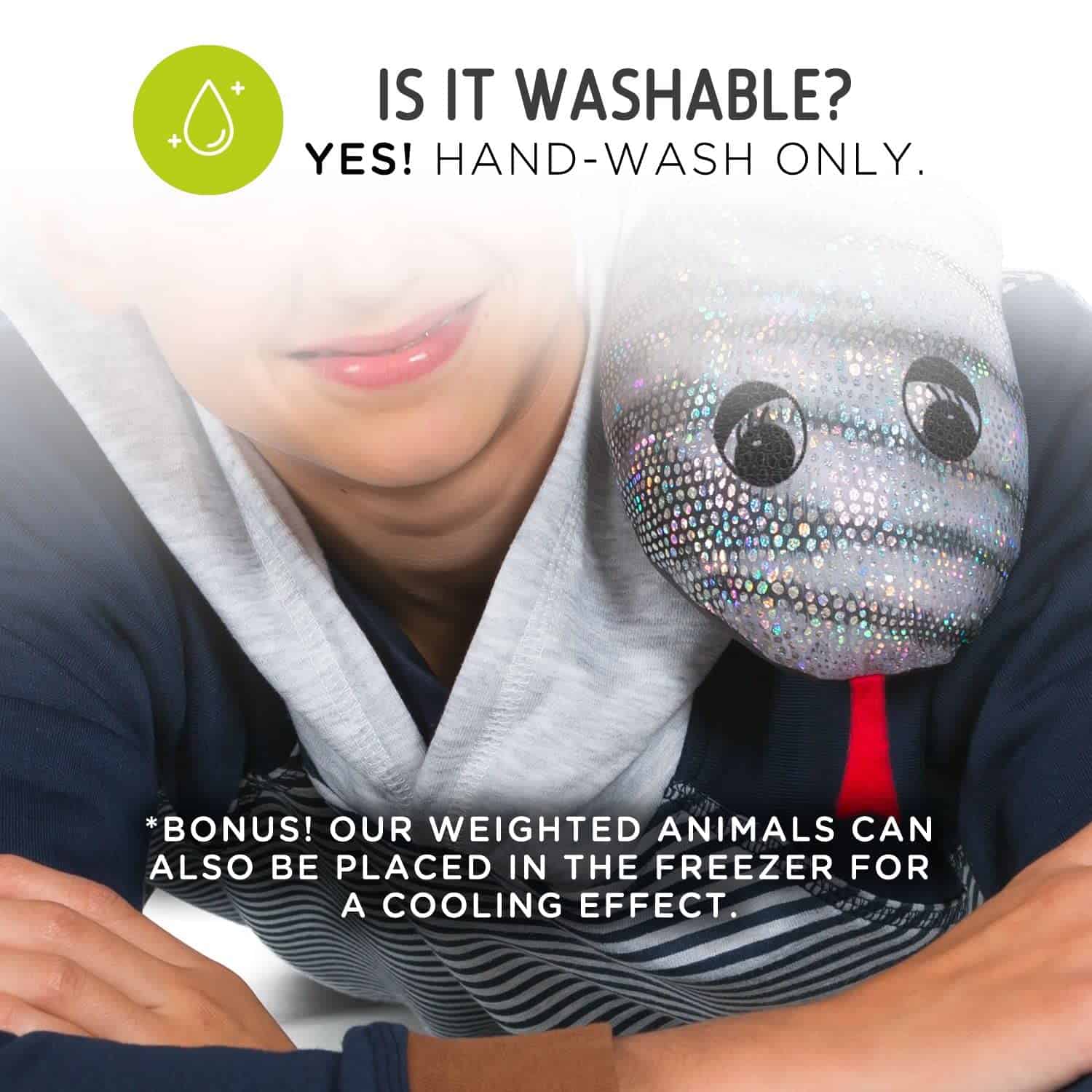 Peluche Serpiente Ponderada manimo para Niños y Adultos - - Imagen 8