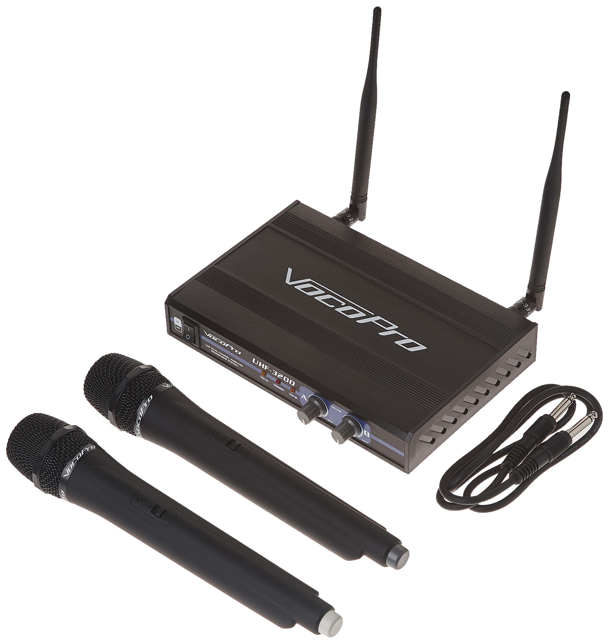VocoPro - (UHF-3200-10) Sistema de Micrófono Inalámbrico de