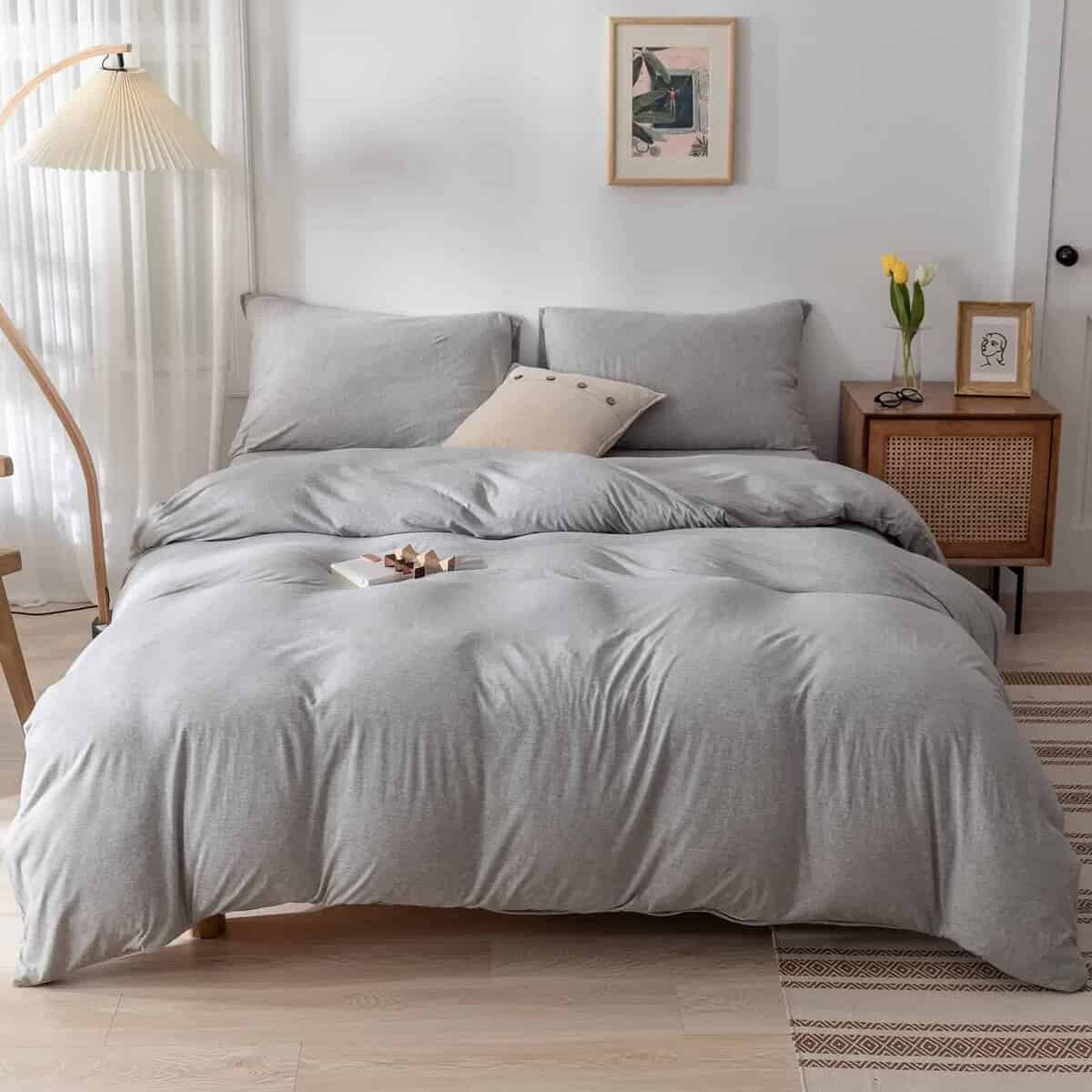 Set de Funda Nórdica DONEUS de Jersey de Algodón 100% Tipo