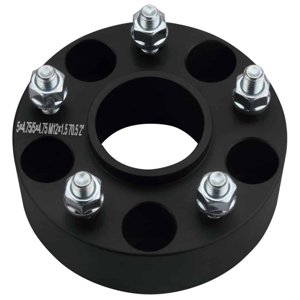 DCVAMOUS 4PC Separadores de Rueda Hubcentric Negro de - Imagen 8