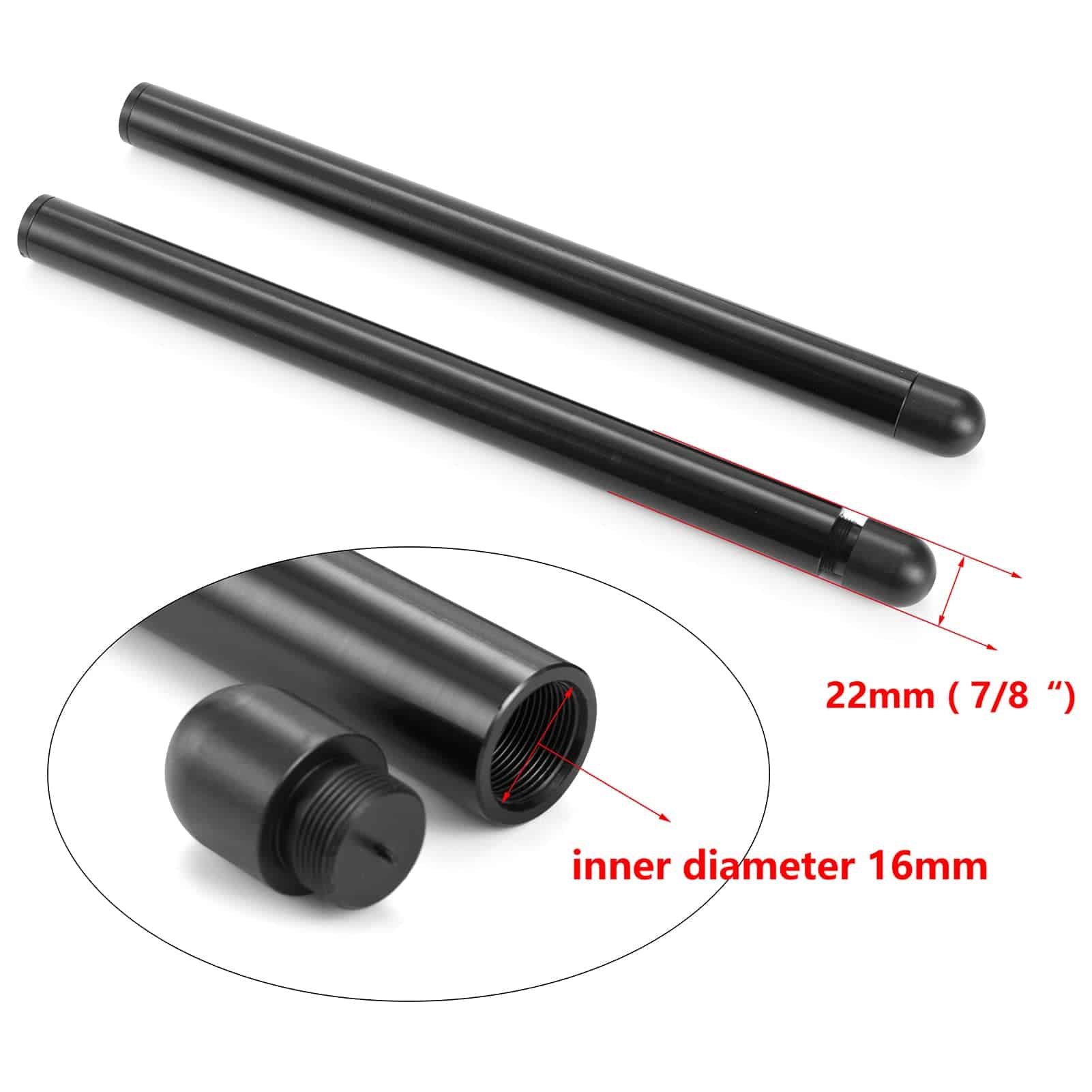 Manillar Clip-ons para motocicleta diámetro 41mm 2 piezas - Imagen 6