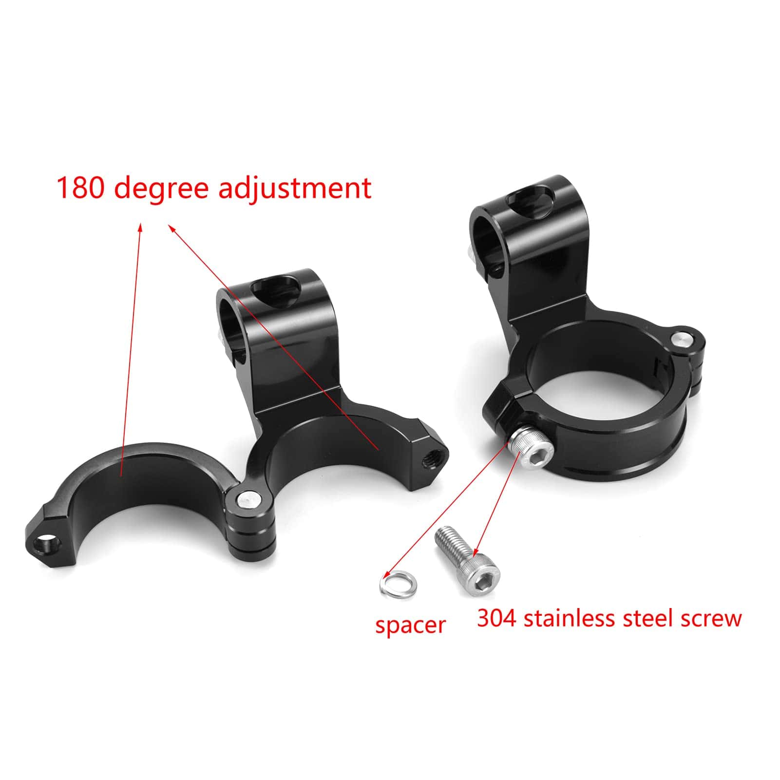 Clip ons para Motocicleta Diámetro del manillar 41mm 2 - Imagen 7