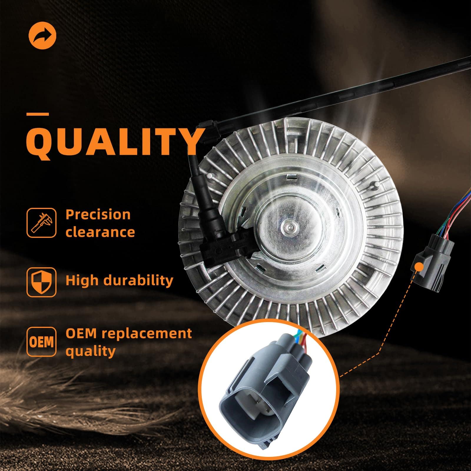 Embrague ventilador de enfriamiento TOPAZ 3281 para - Imagen 7