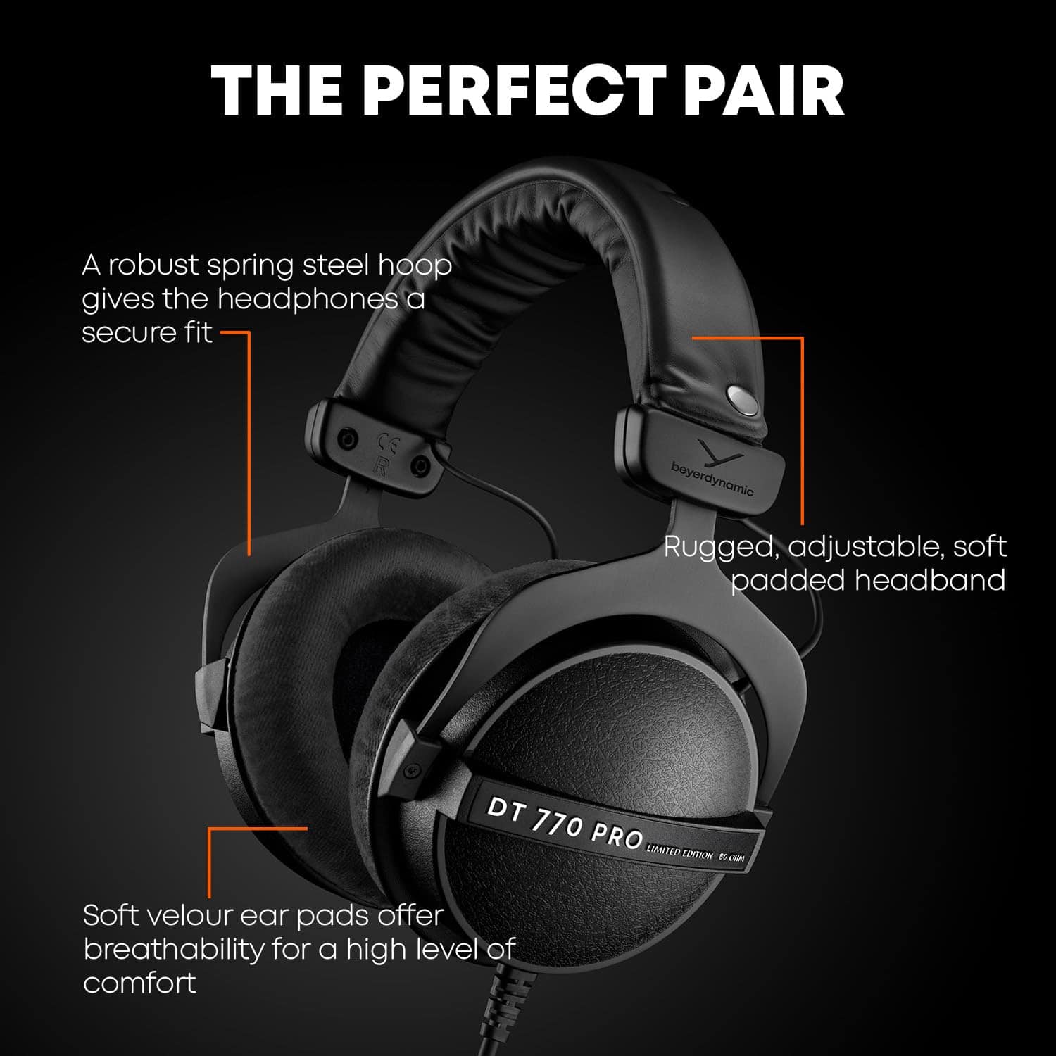 beyerdynamic DT 770 Pro 80 ohm Edición Limitada Auriculares - Imagen 3