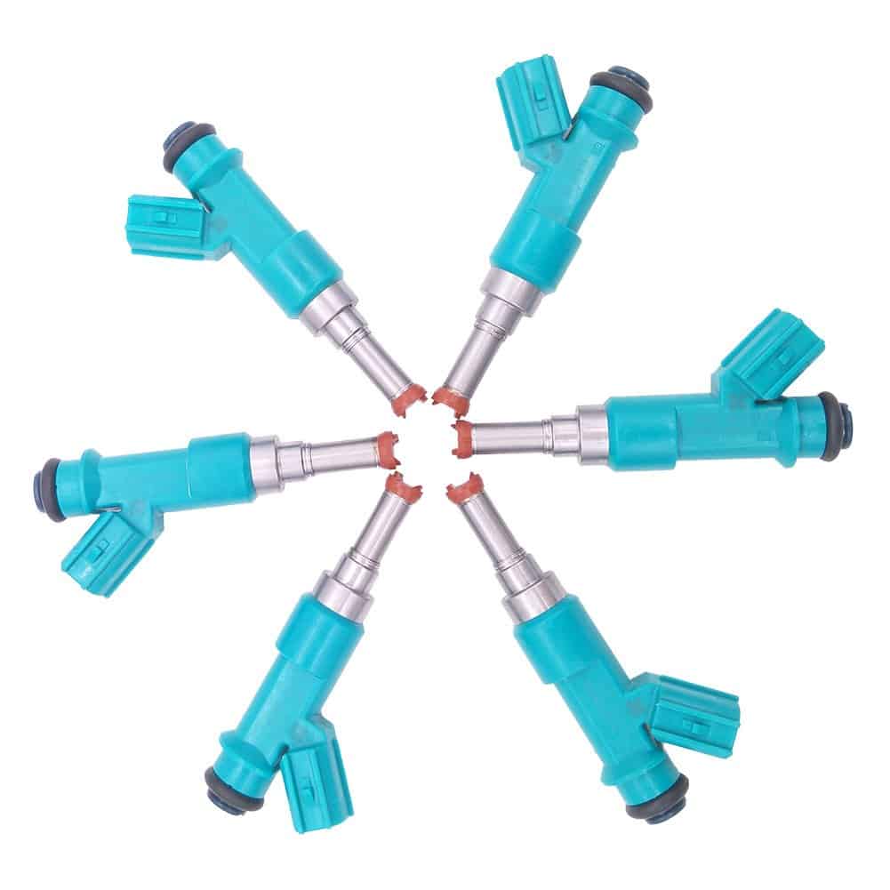 Juego de 6 Inyectores de Combustible de 12 Orificios JESBEN