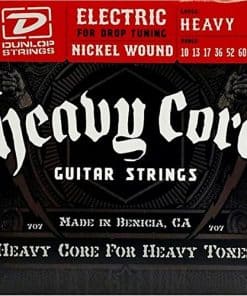 Cuerdas Dunlop Heavy Core - Pesado 10-60 Paquete de 6