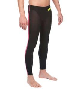 ARENA Powerskin R-Evo Open Water Pant, Negro/Amarillo