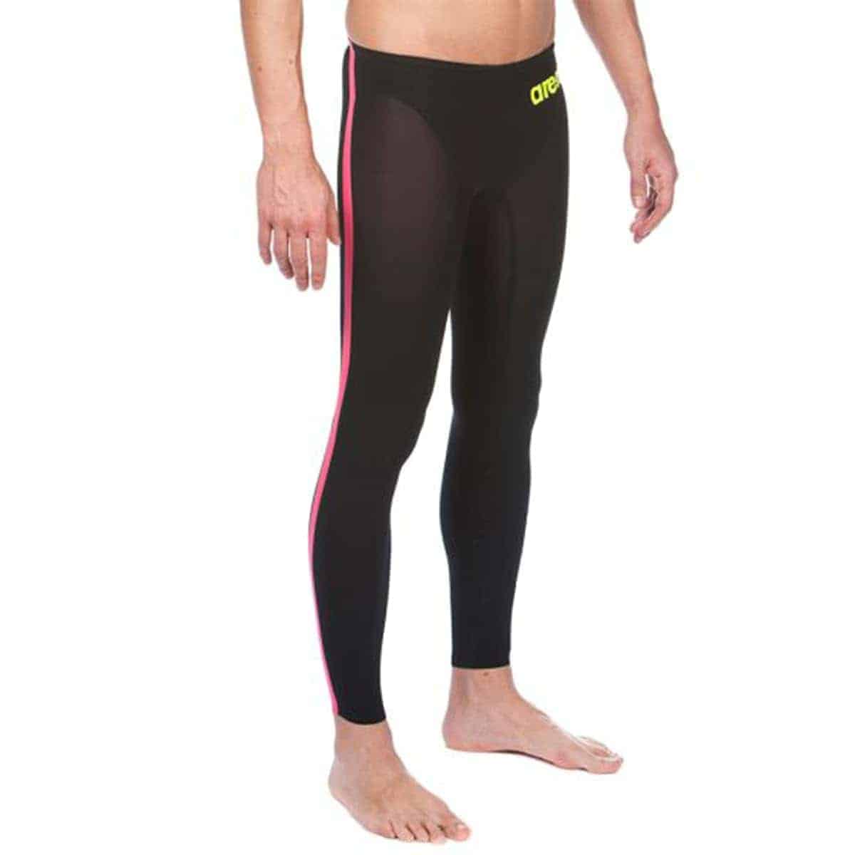ARENA Powerskin R-Evo Open Water Pant, Negro/Amarillo