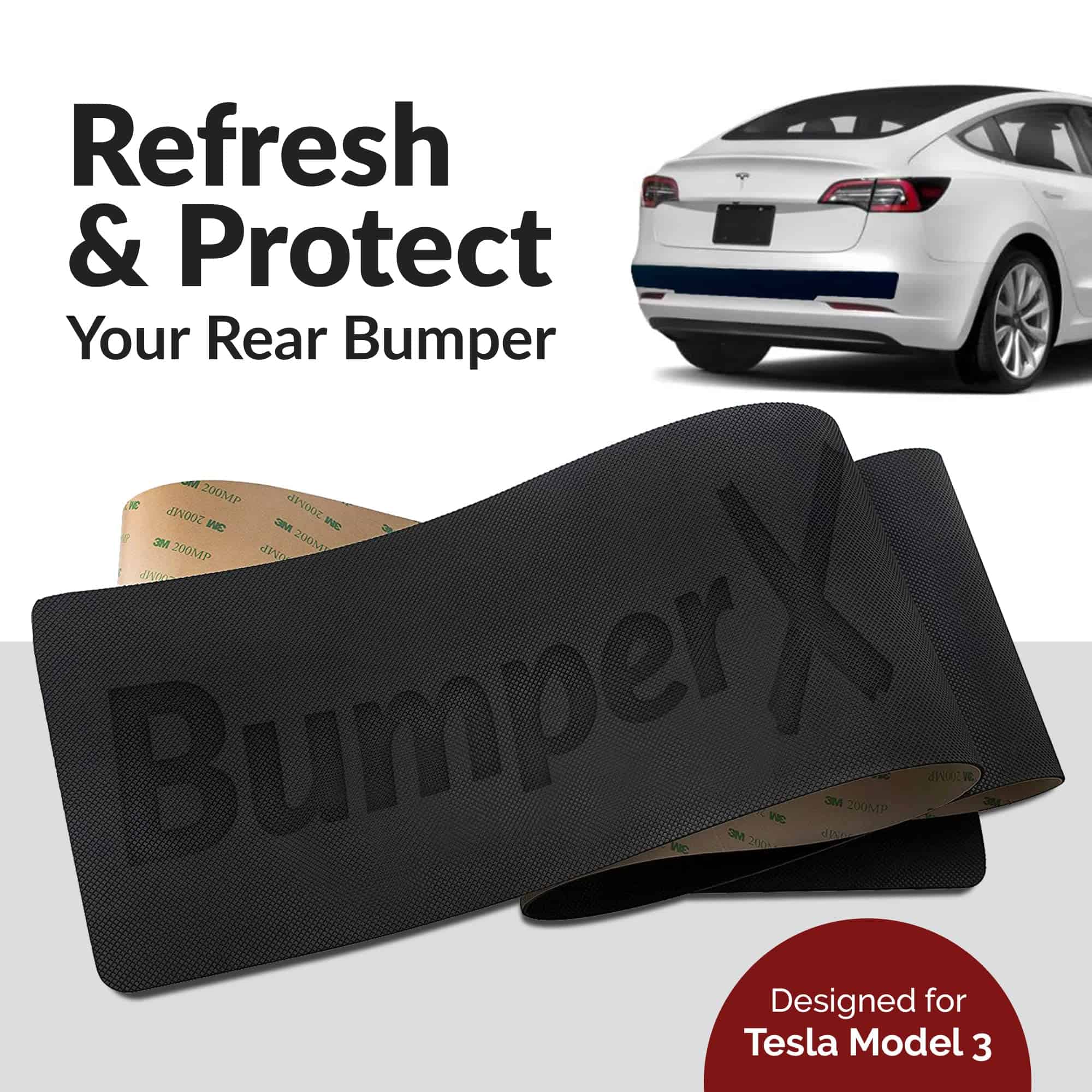 Protector de Parachoques Trasero para Coche, Adhesivo de - Imagen 8