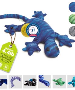 Peluche de lagarto ponderado manimo para niños y adultos -