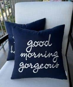 EURASIA DECOR Set de 2 Fundas de Almohada con Frases Hello