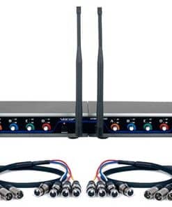 Sistema de Micrófono Inalámbrico de Ocho Canales VOCOPRO