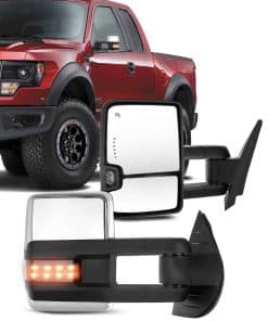 ECCPP Espejos retrovisores de remolque para Chevy para GMC