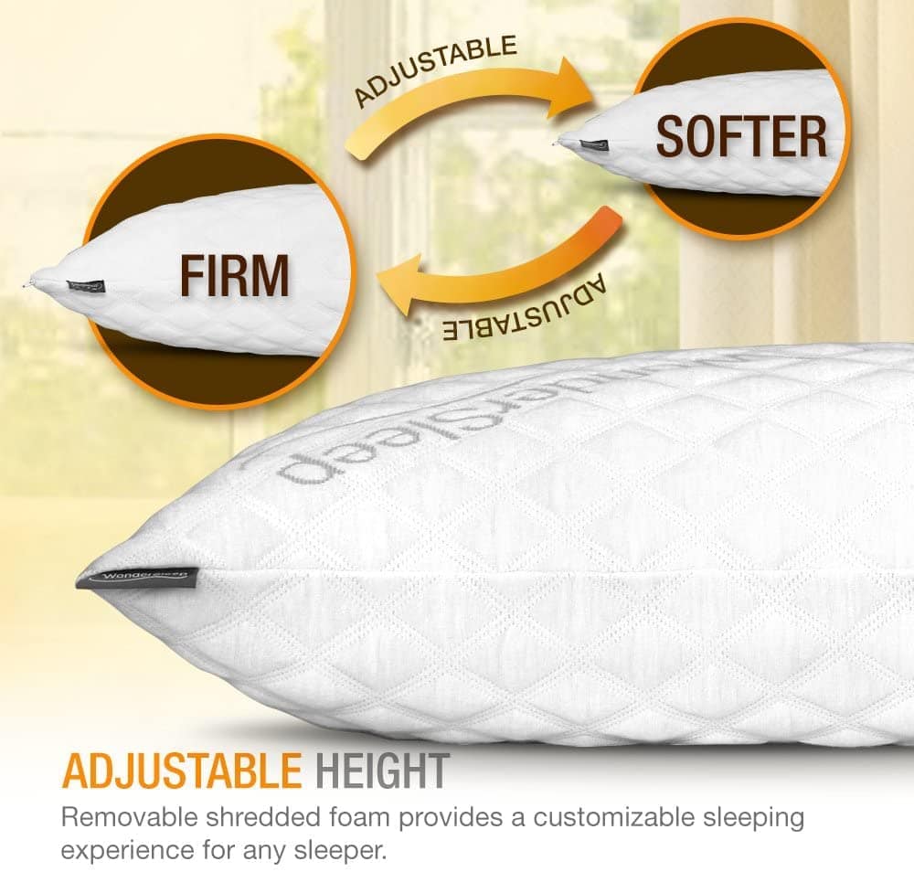 Almohada de Espuma Viscoelástica Ajustable Premium - Imagen 8