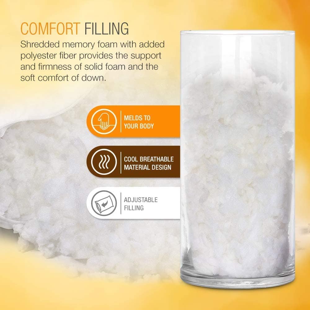 Almohada de Espuma Viscoelástica Ajustable Premium - Imagen 7