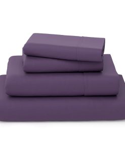 Juego de Sábanas de Lujo Cosy House Collection -Morado