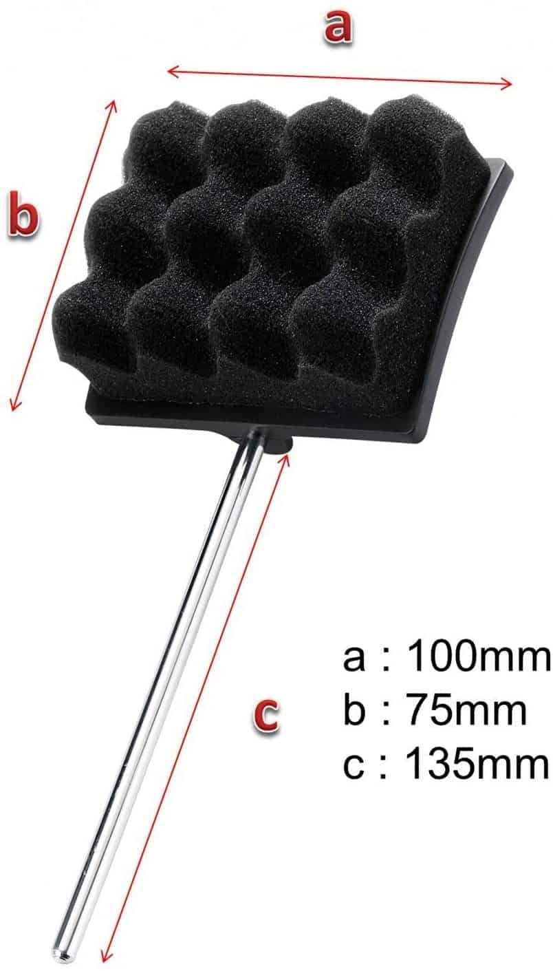 TAMA Sound Muffle Beater (BSQ10S), Gris - Imagen 4