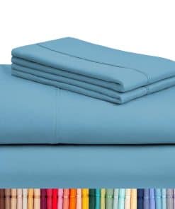 Juego de Sábanas LuxClub de 4 Piezas Full - Bolsillos