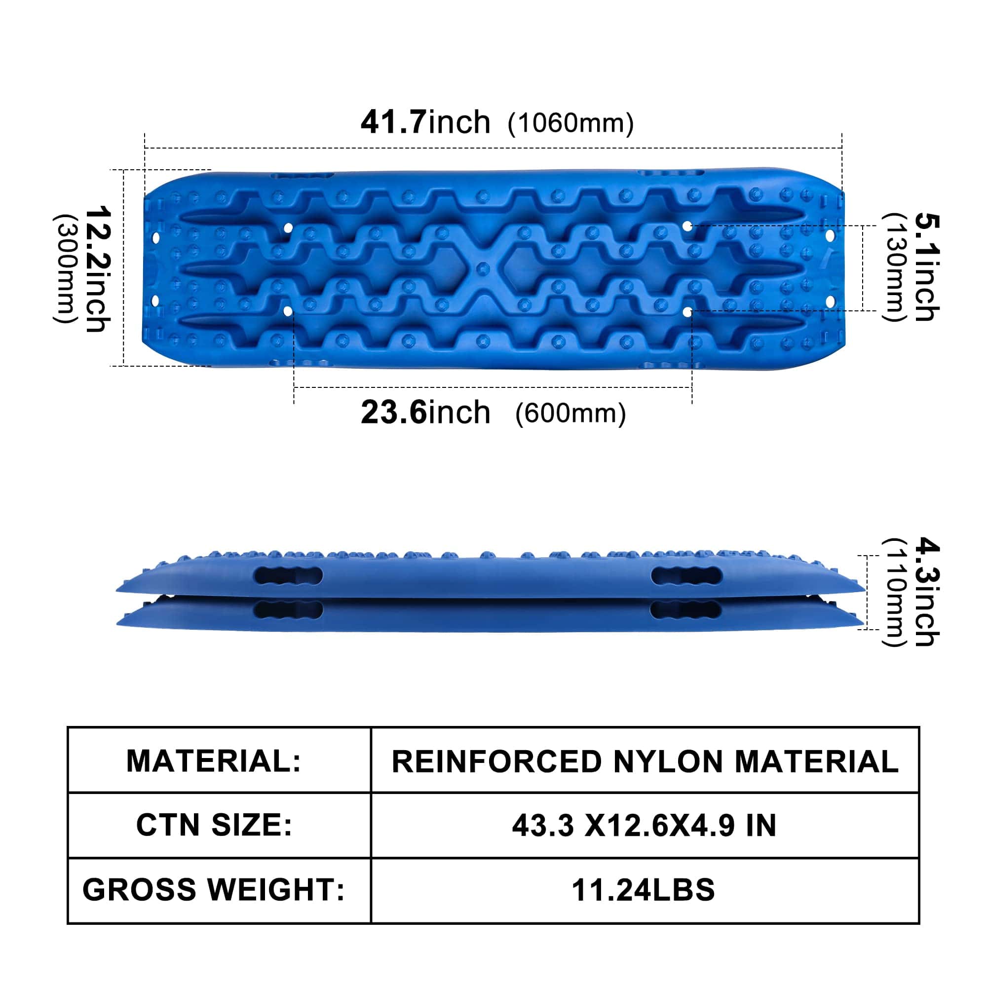 X-BULL Nuevas Pistas de Tracción de Recuperación Arena - Imagen 4