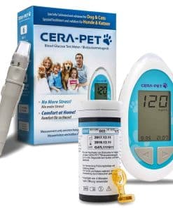 Kit de monitoreo de glucosa en sangre para mascotas
