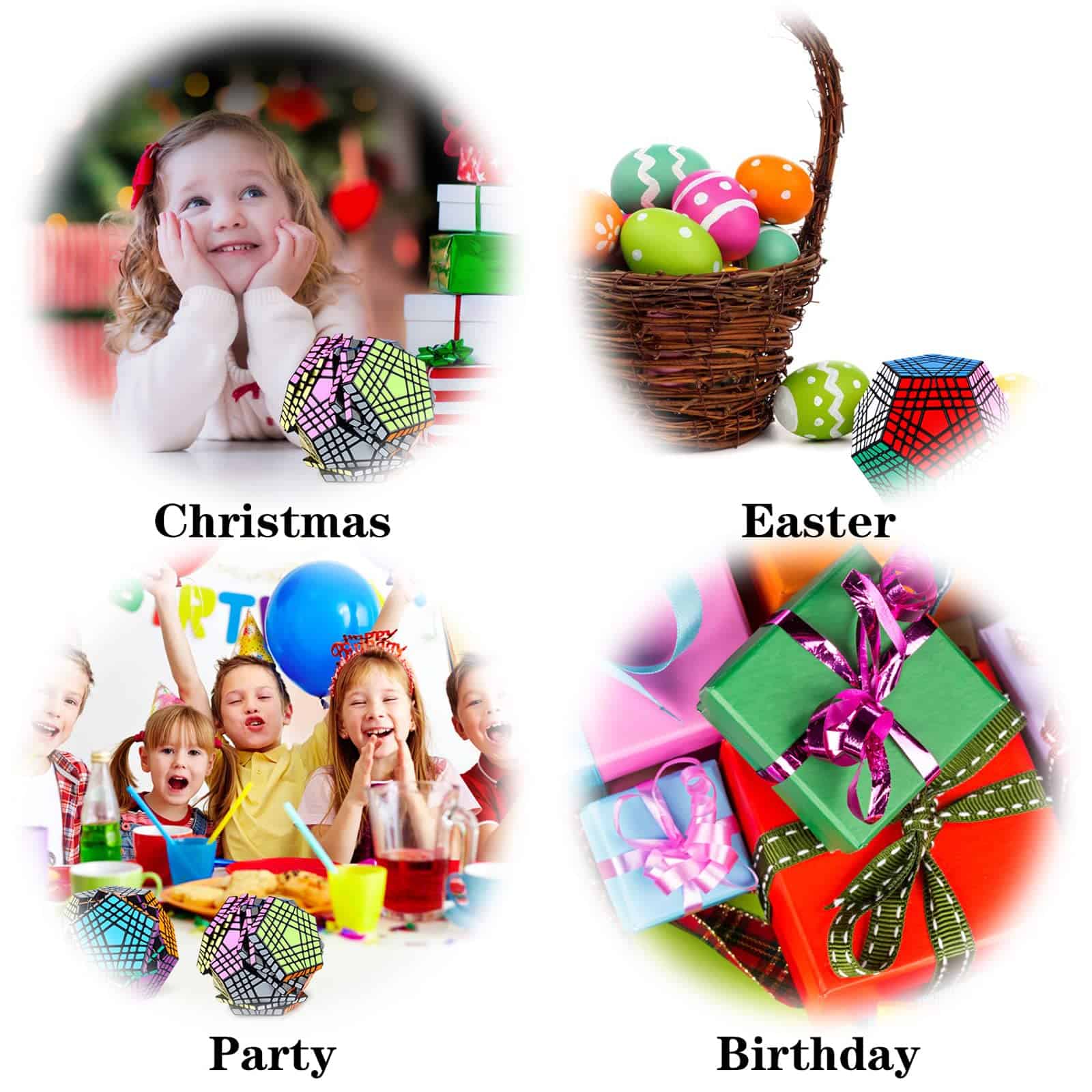 Cubo de Velocidad Gigaminx Megaminx 5x5 Cubo de Juegos de - Imagen 6