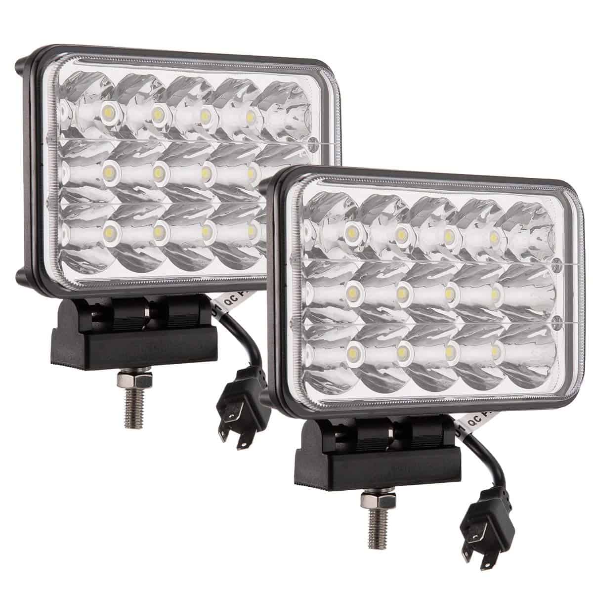 Faros de Niebla LED Rectangulares Offroad 4x6 pulgadas