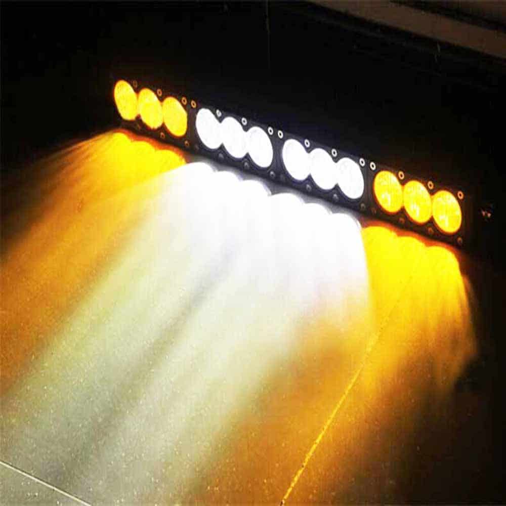 38" Barra de luz LED de Offroad AngelMa de una sola fila - Imagen 6