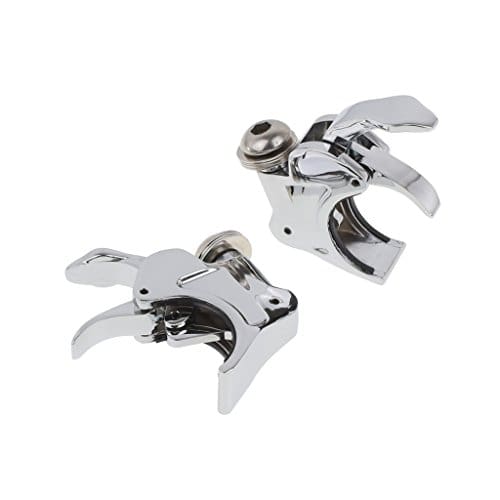 Abrazaderas de parabrisas delantero de motocicleta