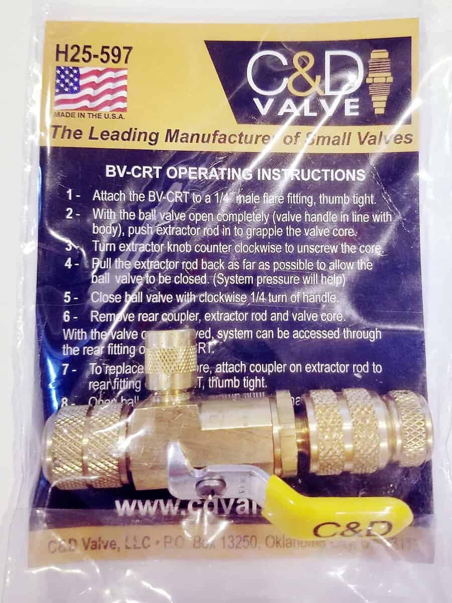 Herramienta de Extracción de Núcleos Schrader para Acceso - Imagen 3