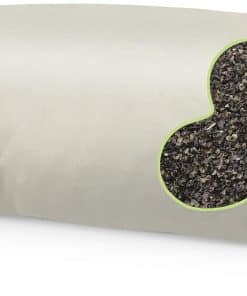 Almohada cervical WheatDreamz 4" x 12" - Funda de Algodón