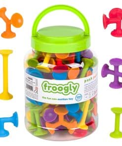 Froogly - Conjunto de 100 Juguetes de Succión | Juguetes