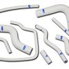 Kit de mangueras de radiador de silicona blanco para SUBARU