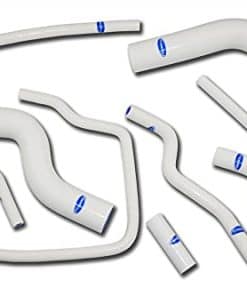 Kit de mangueras de radiador de silicona blanco para SUBARU
