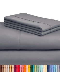 Juego de Sábanas King Size de Lujo de 4 Piezas con