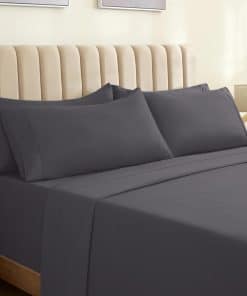 Juego de Sábanas LuxClub de 6 Piezas Tamaño California King