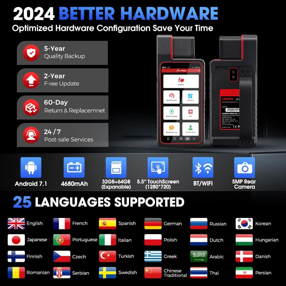 Diagnóstico Automotriz Bidireccional LAUNCH X431 Diagun V - Imagen 8