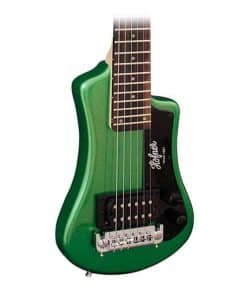 Guitarra eléctrica de viaje Hofner Shorty Limited con funda
