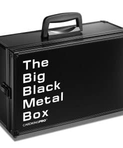 Caja de Metal Grande Negra (Edición BBB) | Compatible con