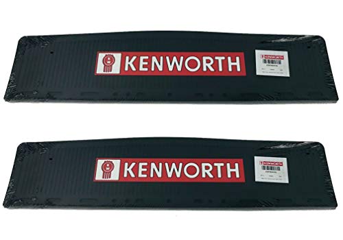 Kenworth Motors 6" x 24" OEM Semi Truck Mud Flap - Quarter