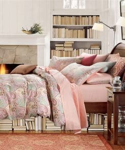 Juego de Funda de Edredón de Lujo con Estampado Paisley