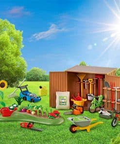 Playmobil Add On #6558 Cobertizo de Herramientas con Jardín