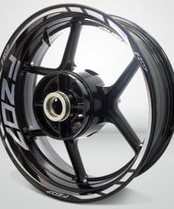 Calcomanía de accesorio reflectante para llanta de